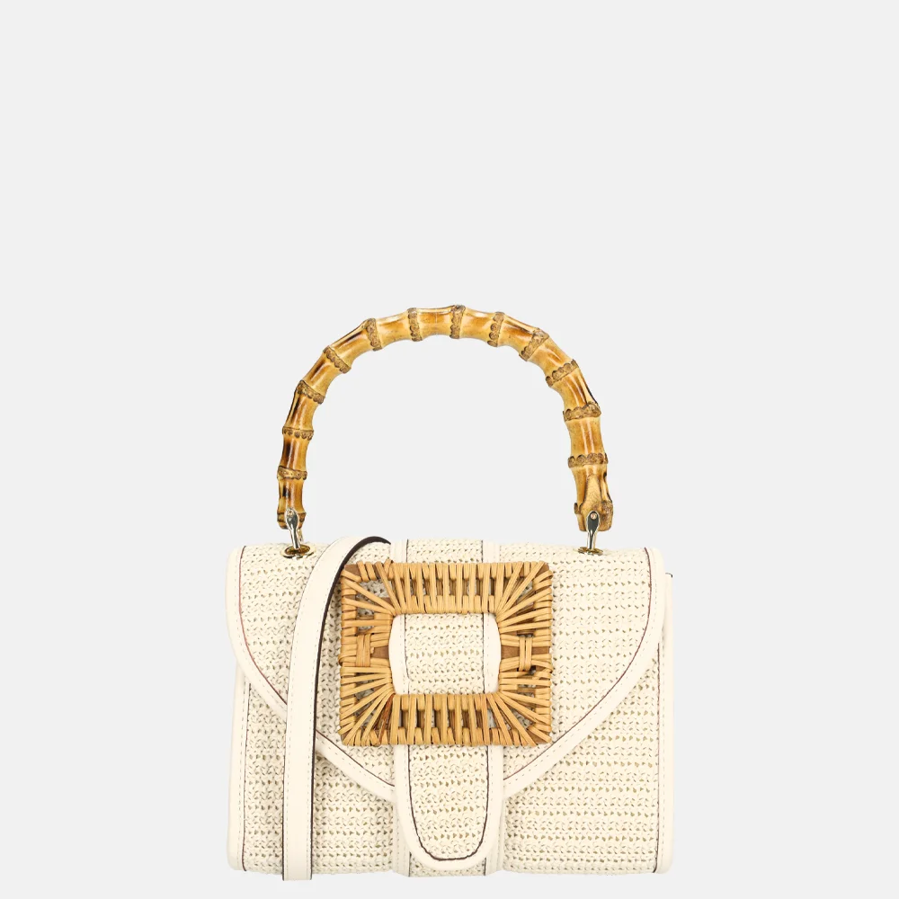 Laurent David Bamboo handtas S off white